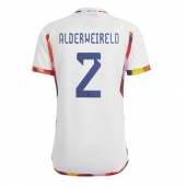 Maillot de football Réplique Belgique Toby Alderweireld #2 Extérieur Mondial 2022 Manche Courte