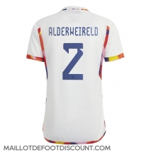 Maillot de football Réplique Belgique Toby Alderweireld #2 Extérieur Mondial 2022 Manche Courte