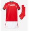 Maillot de football Réplique Benfica Domicile Enfant 2025-26 Manche Courte (+ Pantalon court)