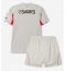 Maillot de football Réplique Benfica Extérieur Enfant 2025-26 Manche Courte (+ Pantalon court)
