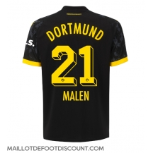 Maillot de football Réplique Borussia Dortmund Donyell Malen #21 Extérieur 2023-24 Manche Courte