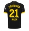 Maillot de football Réplique Borussia Dortmund Donyell Malen #21 Extérieur 2023-24 Manche Courte