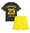 Maillot de football Réplique Borussia Dortmund Emre Can #23 Extérieur Enfant 2023-24 Manche Courte (+ Pantalon court)