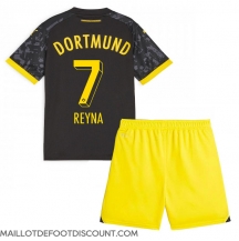 Maillot de football Réplique Borussia Dortmund Giovanni Reyna #7 Extérieur Enfant 2023-24 Manche Courte (+ Pantalon court)