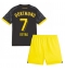 Maillot de football Réplique Borussia Dortmund Giovanni Reyna #7 Extérieur Enfant 2023-24 Manche Courte (+ Pantalon court)