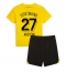 Maillot de football Réplique Borussia Dortmund Karim Adeyemi #27 Domicile Enfant 2023-24 Manche Courte (+ Pantalon court)