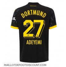 Maillot de football Réplique Borussia Dortmund Karim Adeyemi #27 Extérieur 2023-24 Manche Courte