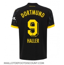 Maillot de football Réplique Borussia Dortmund Sebastien Haller #9 Extérieur 2023-24 Manche Courte