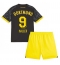 Maillot de football Réplique Borussia Dortmund Sebastien Haller #9 Extérieur Enfant 2023-24 Manche Courte (+ Pantalon court)