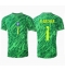 Maillot de football Réplique Brésil Alisson Becker #1 Gardien de but Domicile Copa America 2024 Manche Courte