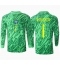 Maillot de football Réplique Brésil Alisson Becker #1 Gardien de but Domicile Copa America 2024 Manche Longue