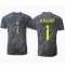Maillot de football Réplique Brésil Alisson Becker #1 Gardien de but Extérieur Copa America 2024 Manche Courte