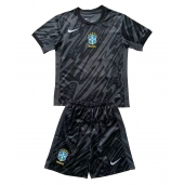 Maillot de football Réplique Brésil Gardien de but Extérieur Enfant Copa America 2024 Manche Courte (+ Pantalon court)
