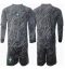 Maillot de football Réplique Brésil Gardien de but Extérieur Enfant Copa America 2024 Manche Longue (+ Pantalon court)
