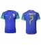 Maillot de football Réplique Brésil Lucas Paqueta #7 Extérieur Mondial 2022 Manche Courte