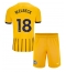 Maillot de football Réplique Brighton Danny Welbeck #18 Extérieur Enfant 2024-25 Manche Courte (+ Pantalon court)