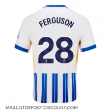 Maillot de football Réplique Brighton Evan Ferguson #28 Domicile 2024-25 Manche Courte