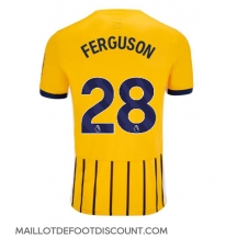 Maillot de football Réplique Brighton Evan Ferguson #28 Extérieur 2024-25 Manche Courte