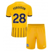 Maillot de football Réplique Brighton Evan Ferguson #28 Extérieur Enfant 2024-25 Manche Courte (+ Pantalon court)