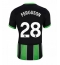 Maillot de football Réplique Brighton Evan Ferguson #28 Troisième 2024-25 Manche Courte