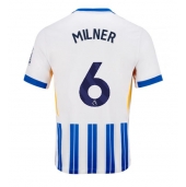 Maillot de football Réplique Brighton James Milner #6 Domicile 2024-25 Manche Courte