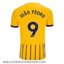 Maillot de football Réplique Brighton Joao Pedro #9 Extérieur 2024-25 Manche Courte