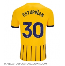 Maillot de football Réplique Brighton Pervis Estupinan #30 Extérieur 2024-25 Manche Courte