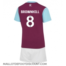 Maillot de football Réplique Burnley Josh Brownhill #8 Domicile Enfant 2024-25 Manche Courte (+ Pantalon court)