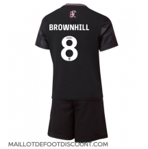 Maillot de football Réplique Burnley Josh Brownhill #8 Extérieur Enfant 2024-25 Manche Courte (+ Pantalon court)