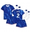 Maillot de football Réplique Chelsea Axel Disasi #2 Domicile Enfant 2024-25 Manche Courte (+ Pantalon court)