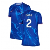 Maillot de football Réplique Chelsea Axel Disasi #2 Domicile Femme 2024-25 Manche Courte