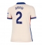 Maillot de football Réplique Chelsea Axel Disasi #2 Extérieur Femme 2024-25 Manche Courte