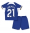 Maillot de football Réplique Chelsea Ben Chilwell #21 Domicile Enfant 2023-24 Manche Courte (+ Pantalon court)