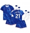 Maillot de football Réplique Chelsea Ben Chilwell #21 Domicile Enfant 2024-25 Manche Courte (+ Pantalon court)