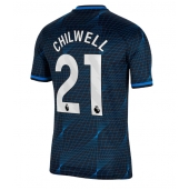 Maillot de football Réplique Chelsea Ben Chilwell #21 Extérieur 2023-24 Manche Courte