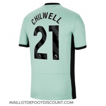 Maillot de football Réplique Chelsea Ben Chilwell #21 Troisième 2023-24 Manche Courte