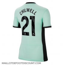Maillot de football Réplique Chelsea Ben Chilwell #21 Troisième Femme 2023-24 Manche Courte