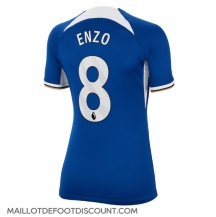 Maillot de football Réplique Chelsea Enzo Fernandez #8 Domicile Femme 2023-24 Manche Courte