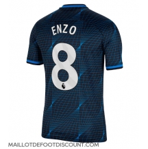 Maillot de football Réplique Chelsea Enzo Fernandez #8 Extérieur 2023-24 Manche Courte