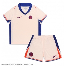 Maillot de football Réplique Chelsea Extérieur Enfant 2024-25 Manche Courte (+ Pantalon court)