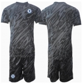 Maillot de football Réplique Chelsea Gardien de but Extérieur Enfant 2024-25 Manche Courte (+ Pantalon court)