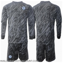 Maillot de football Réplique Chelsea Gardien de but Extérieur Enfant 2024-25 Manche Longue (+ Pantalon court)
