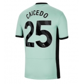 Maillot de football Réplique Chelsea Moises Caicedo #25 Troisième 2023-24 Manche Courte