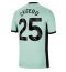 Maillot de football Réplique Chelsea Moises Caicedo #25 Troisième 2023-24 Manche Courte