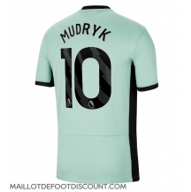 Maillot de football Réplique Chelsea Mykhailo Mudryk #10 Troisième 2023-24 Manche Courte