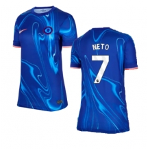 Maillot de football Réplique Chelsea Pedro Neto #7 Domicile Femme 2024-25 Manche Courte