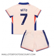 Maillot de football Réplique Chelsea Pedro Neto #7 Extérieur Enfant 2024-25 Manche Courte (+ Pantalon court)