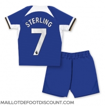 Maillot de football Réplique Chelsea Raheem Sterling #7 Domicile Enfant 2023-24 Manche Courte (+ Pantalon court)