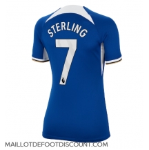 Maillot de football Réplique Chelsea Raheem Sterling #7 Domicile Femme 2023-24 Manche Courte