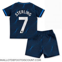 Maillot de football Réplique Chelsea Raheem Sterling #7 Extérieur Enfant 2023-24 Manche Courte (+ Pantalon court)